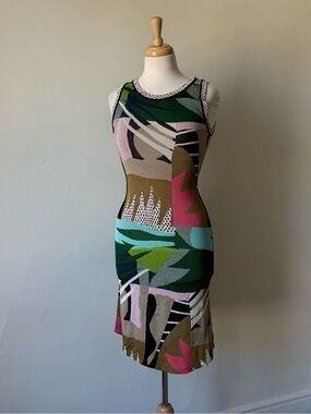 Aldo Martins Barcelona Abstract Knit Dress XS (or S)